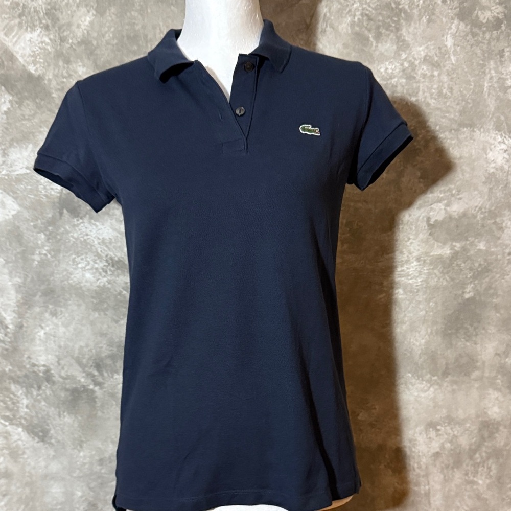 Lacoste Women's Dark Blue Polo Shirt (Live 14)